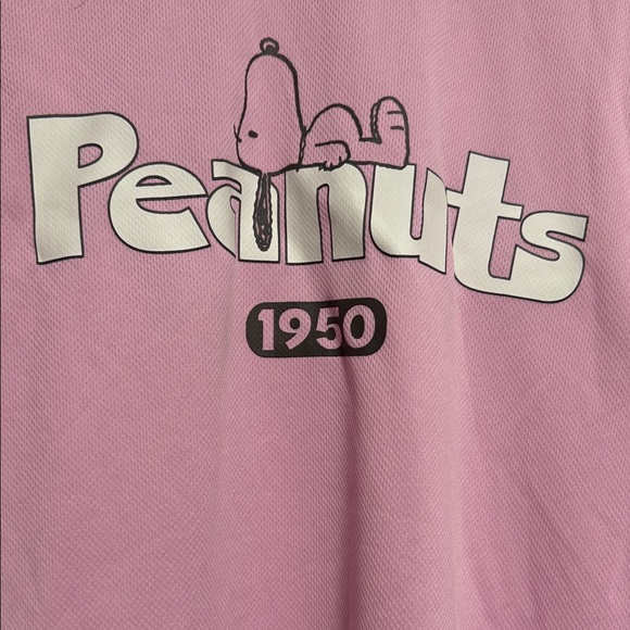 Peanuts Pink and White T-Shirt - Picture 3 of 4